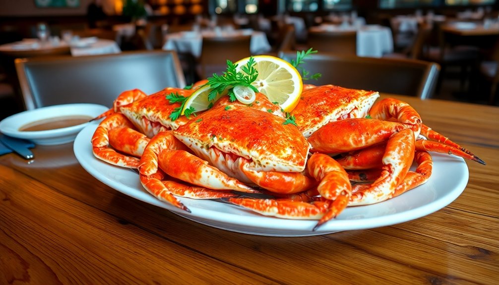 soft shelled crab delicacy