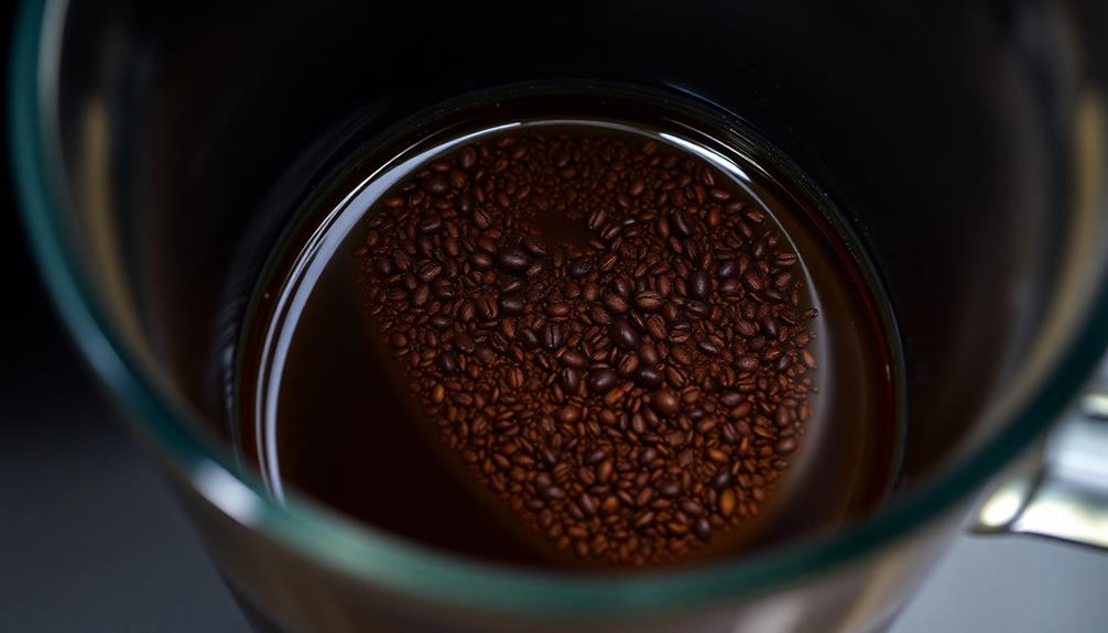 steep coffee mixture overnight