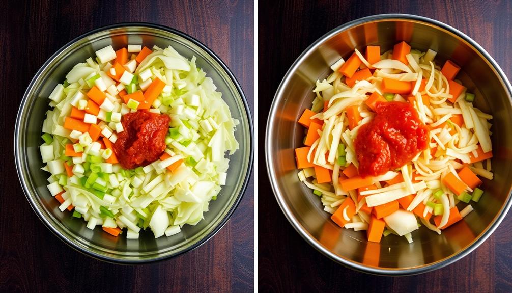step by step cooking instructions