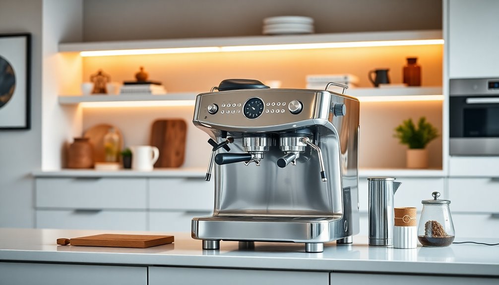 stylish high performance espresso machines