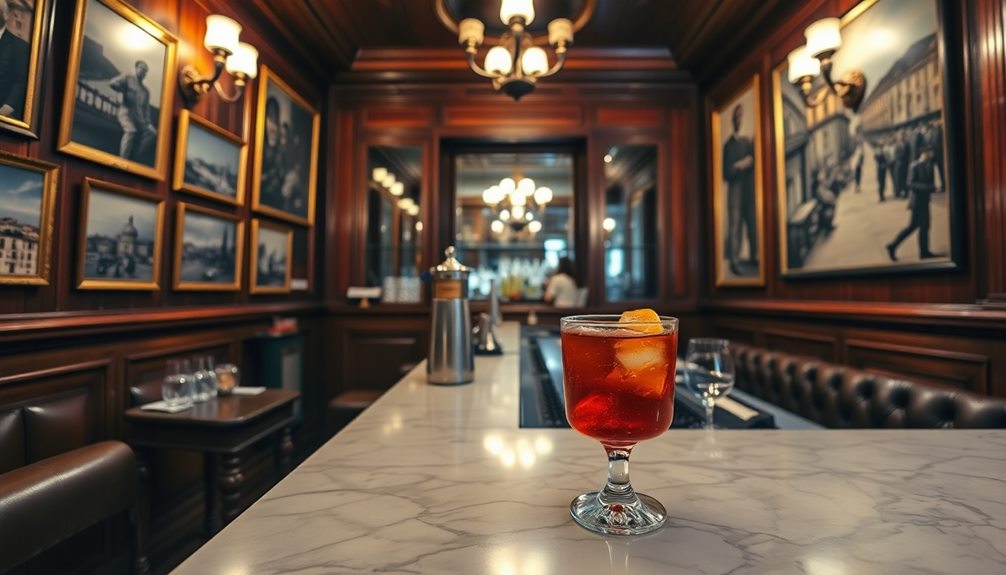 timeless negroni bar vibe