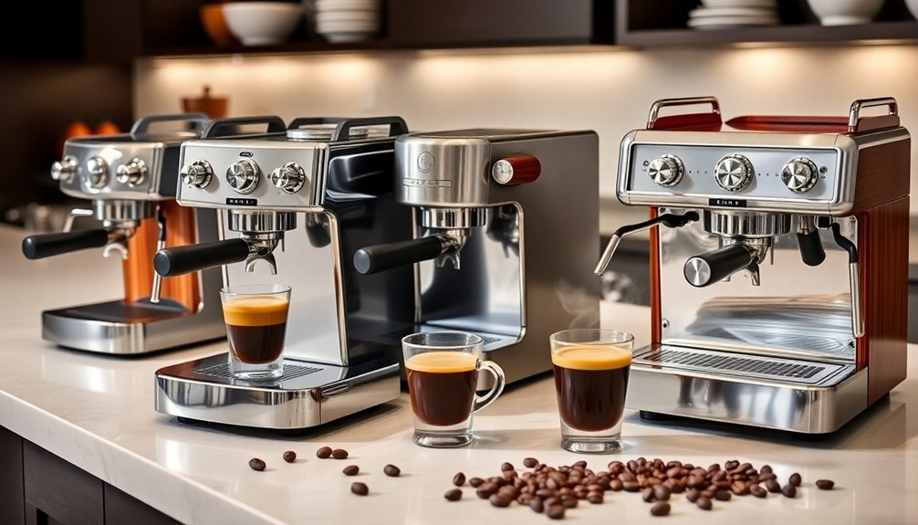 top espresso machines 2015