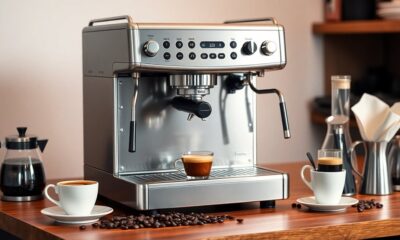 top stainless steel espresso machines