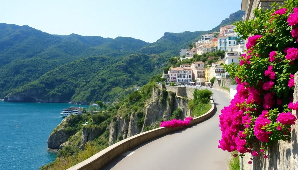 traveling to positano italy