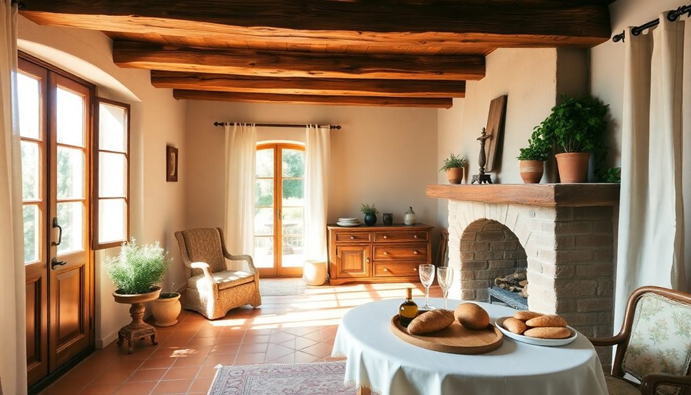 tuscan inspired charming decor ambiance