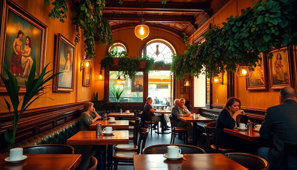 vibrant ambiance and engagement