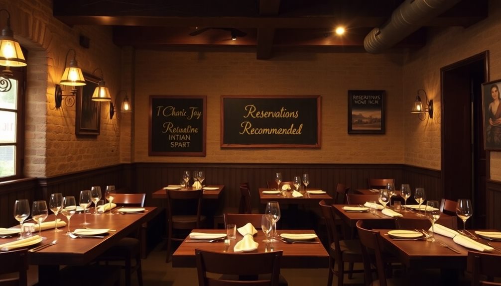 weekend reservations highly suggested