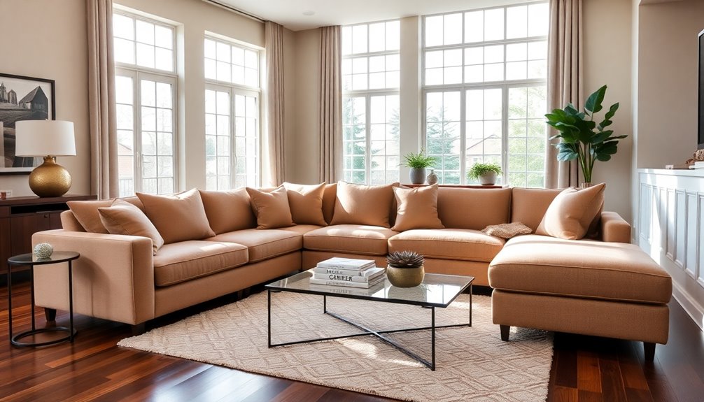 affordable stylish comfortable sectionals