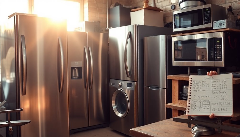 appliance scrapping considerations checklist