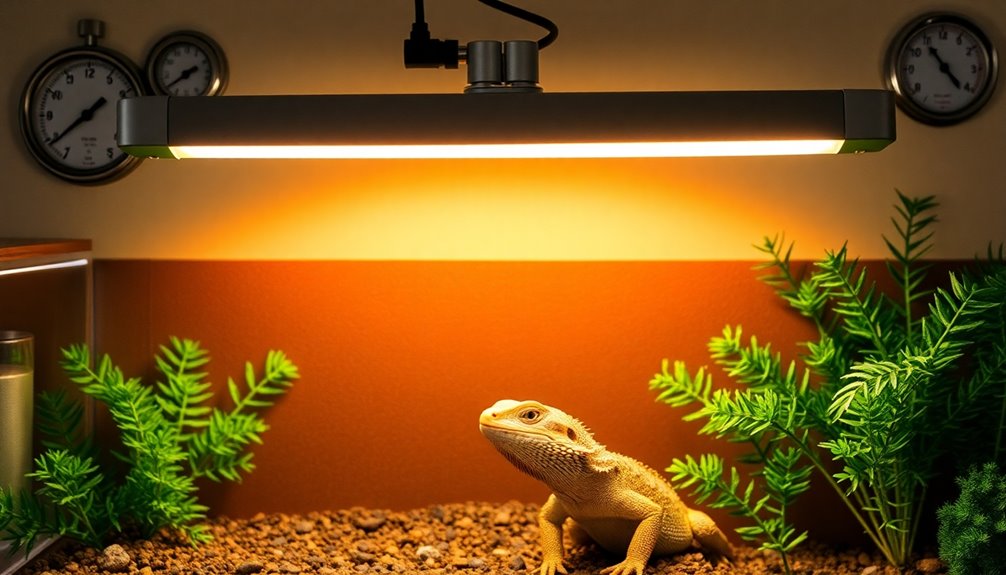 choosing bearded dragon heat lamp