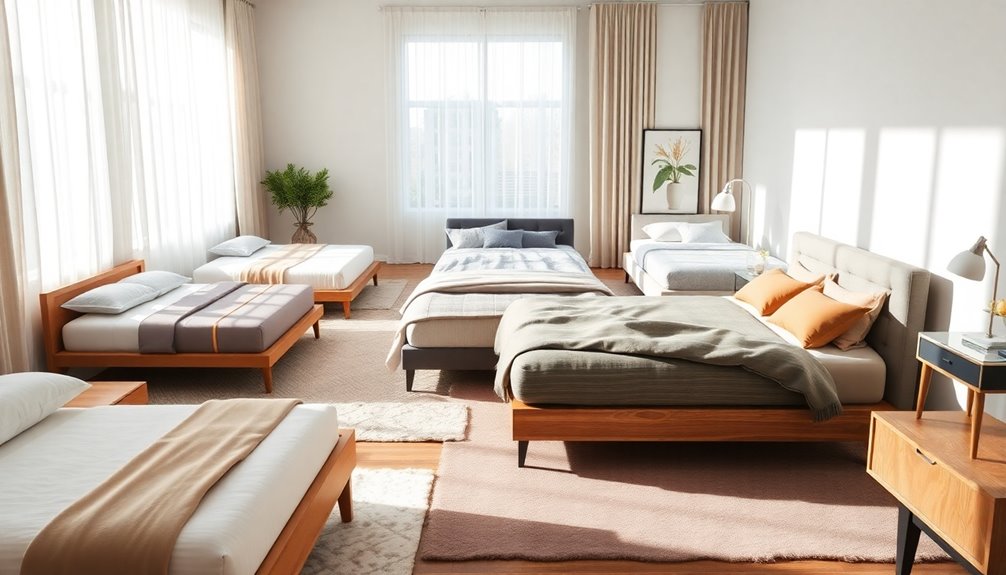 choosing bed frames factors