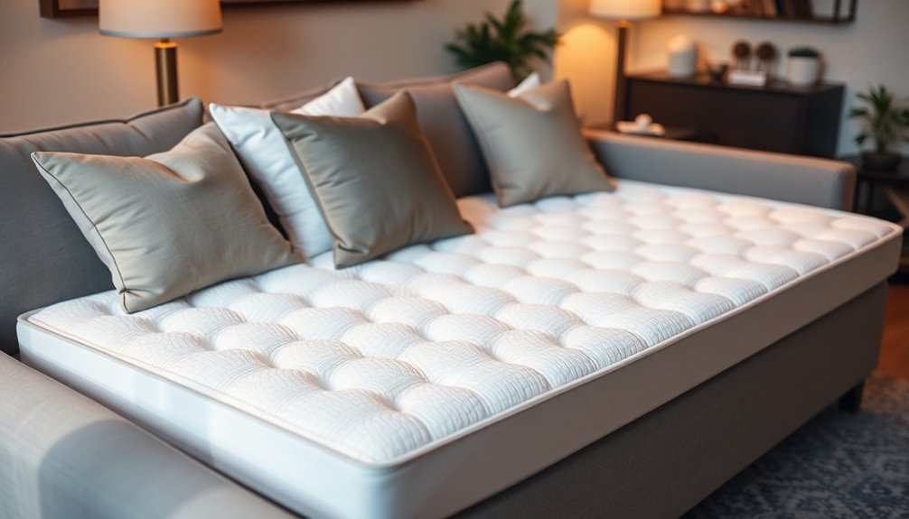 choosing sofa bed topper