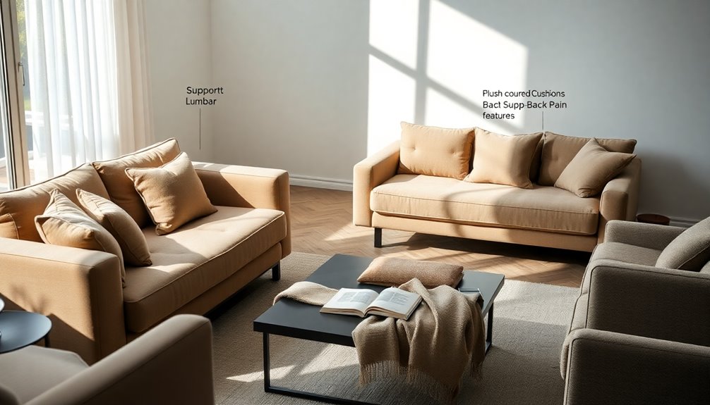 comfort and support options