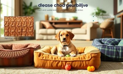 durable dog beds for chewers