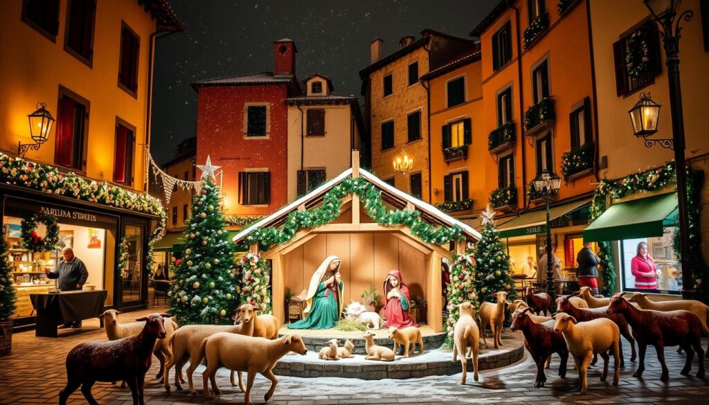 living nativity scenes Italy