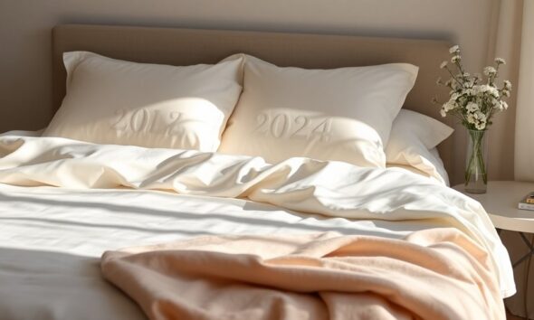 luxurious bed sheets 2024