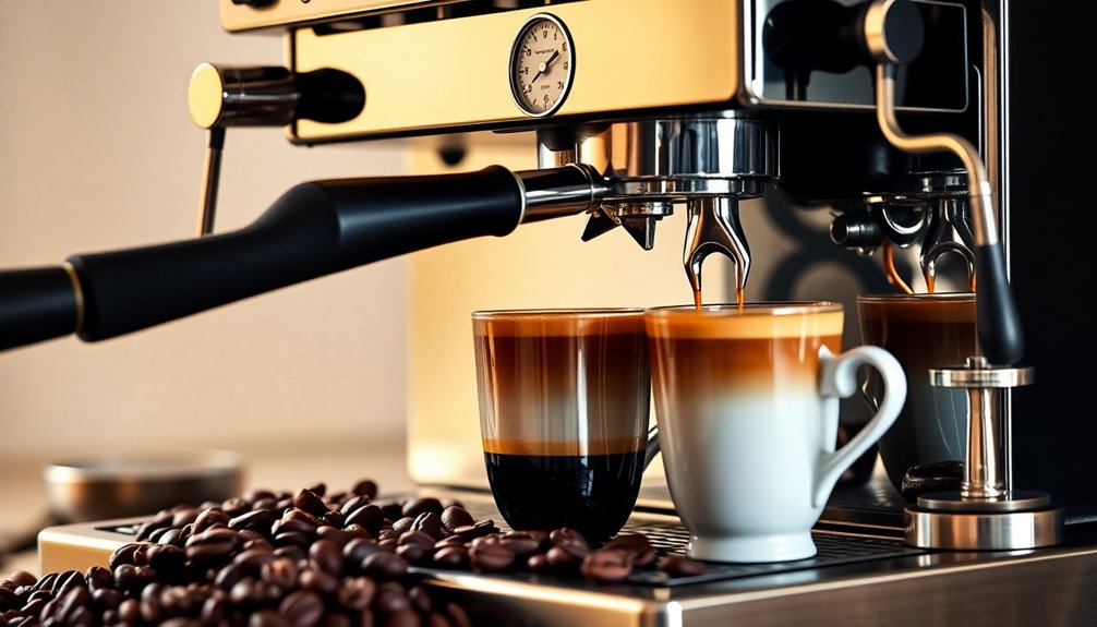 optimal espresso machine pressure