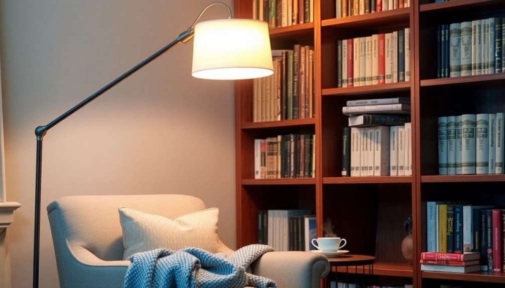 optimal lighting for reading