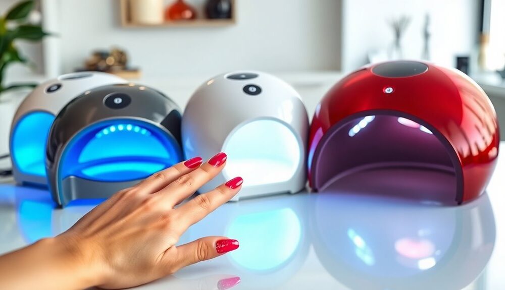 perfect gel nail lamps