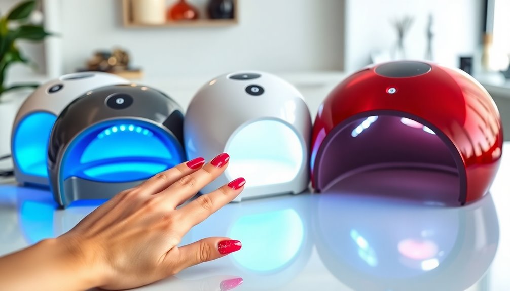 perfect gel nail lamps