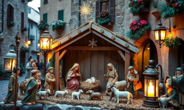 presepio nativity scene in italy