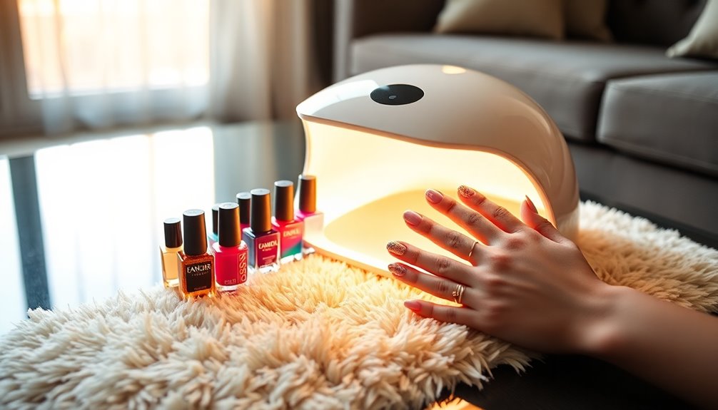 salon quality gel nail lamps