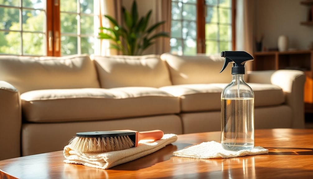 sofa cleaning method considerations