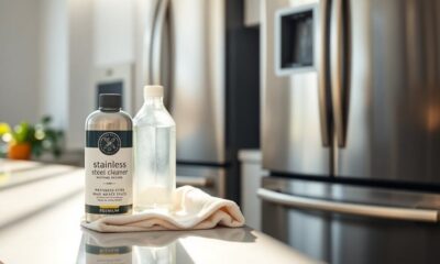 sparkling stainless steel cleaners