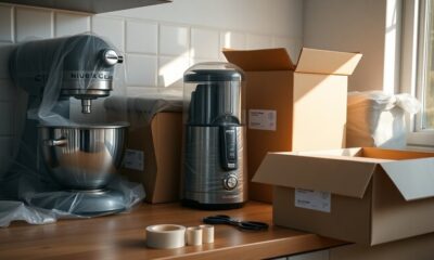 stress free kitchen appliance packing