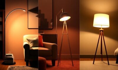 stylish reading floor lamps