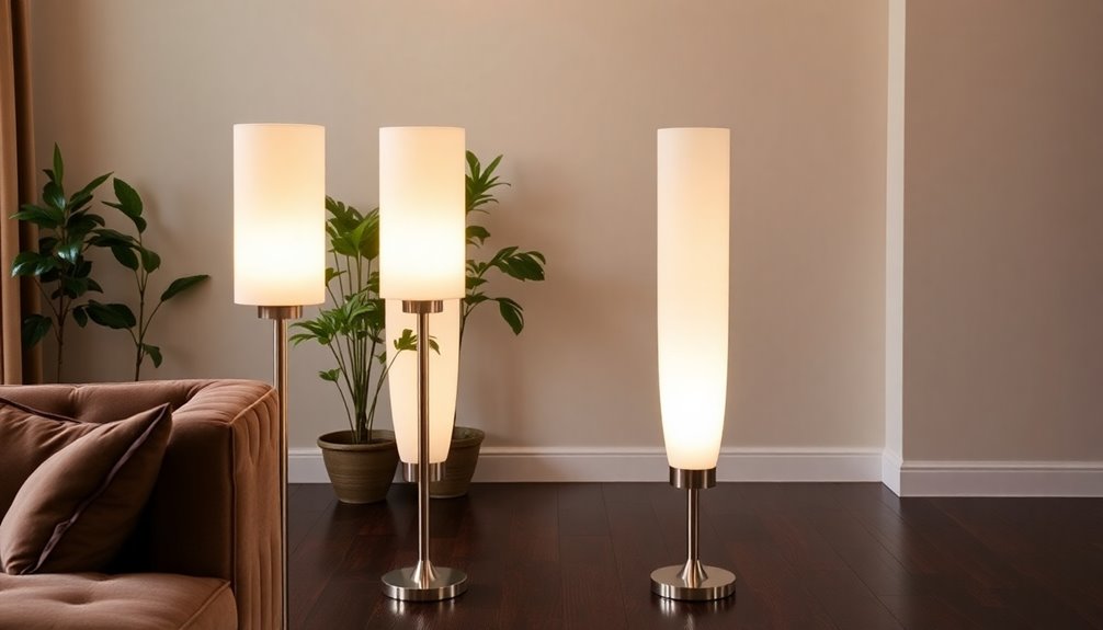 stylish torchiere floor lamps