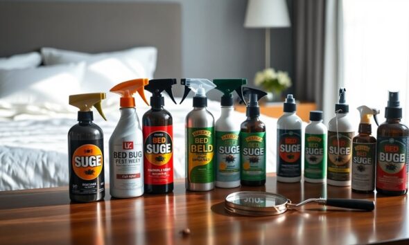 top bed bug sprays