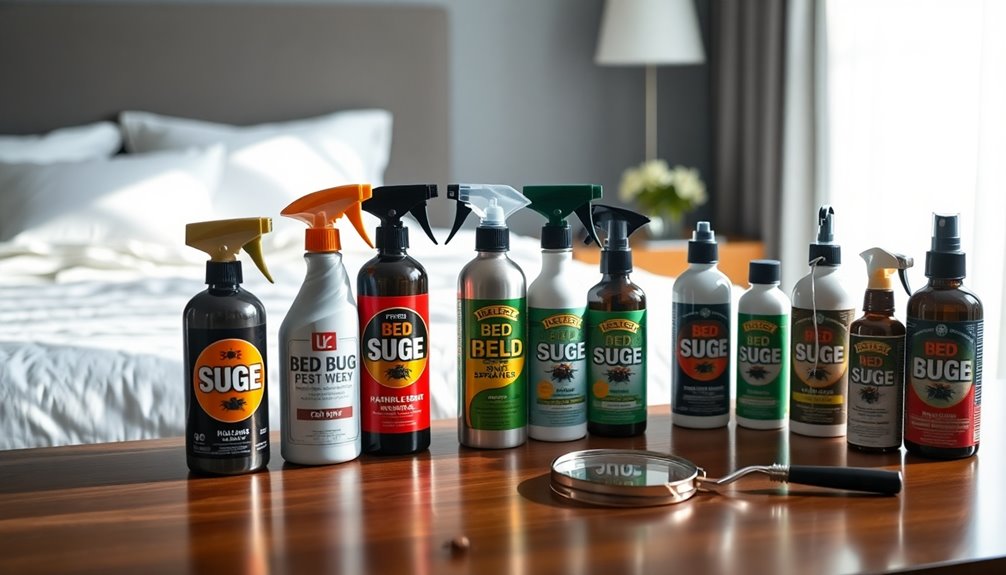 top bed bug sprays