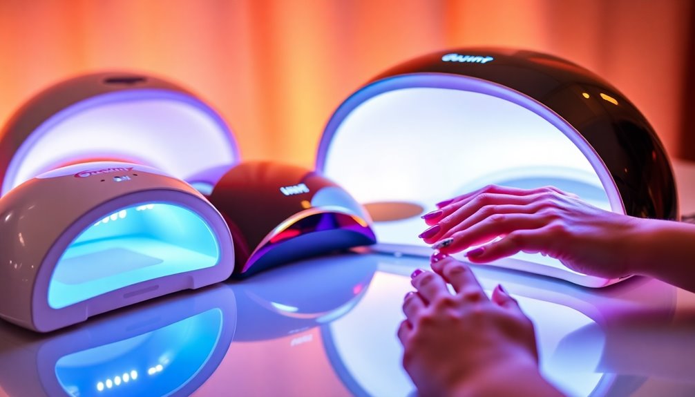 top led nail lamps