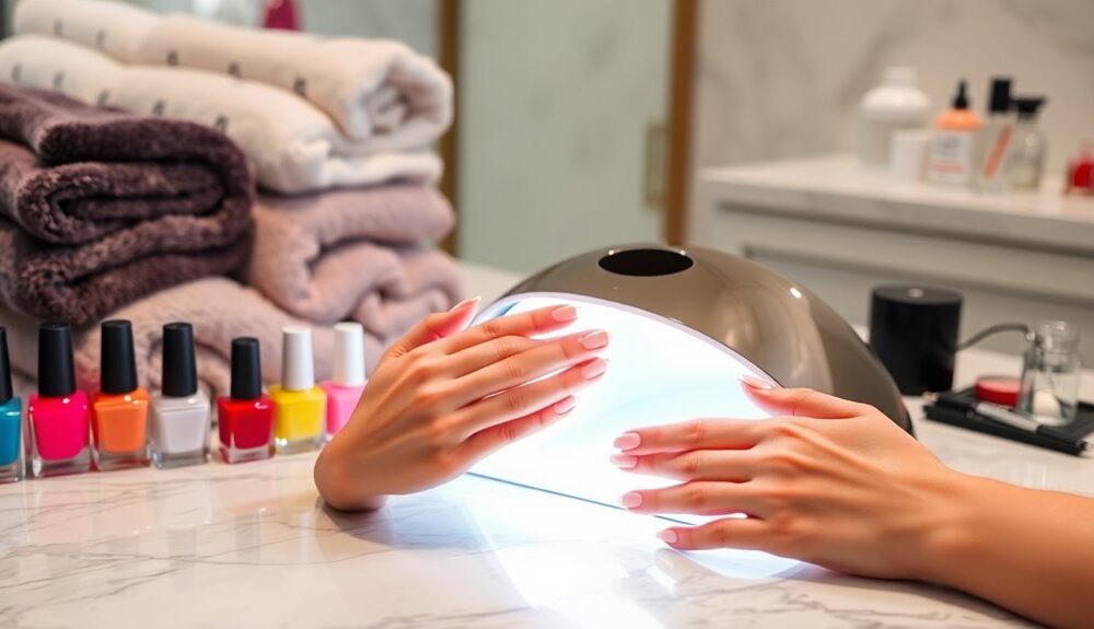 top led nail lamps