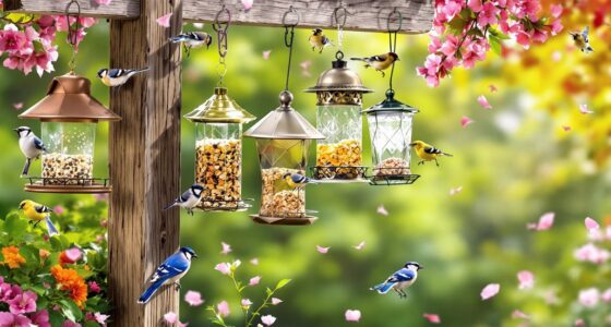 attract birds with feeders