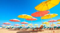 beach umbrellas for protection