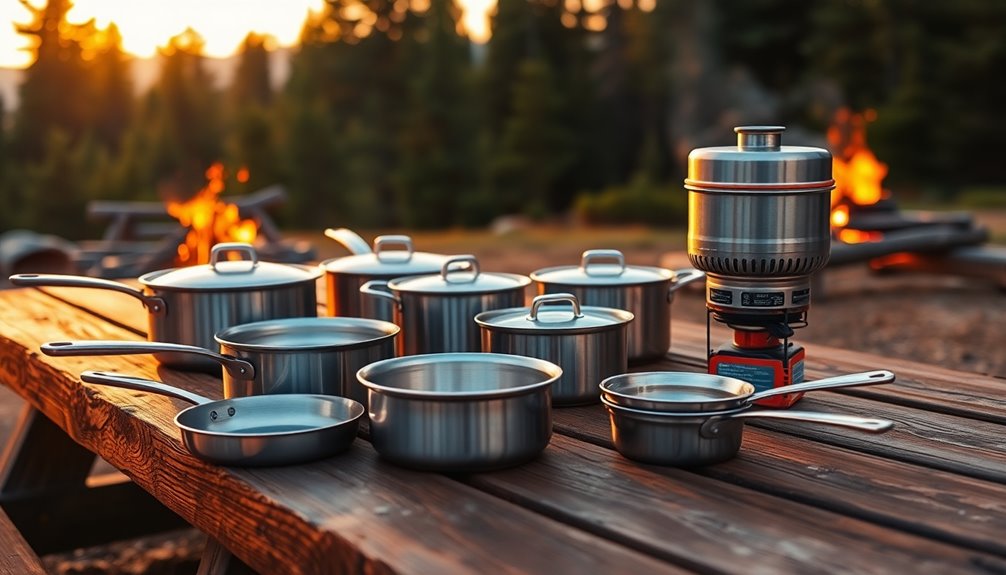 camping cookware selection factors