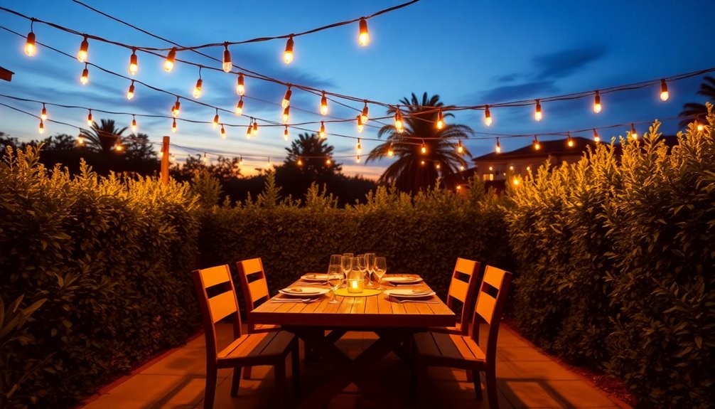 choosing outdoor string lights