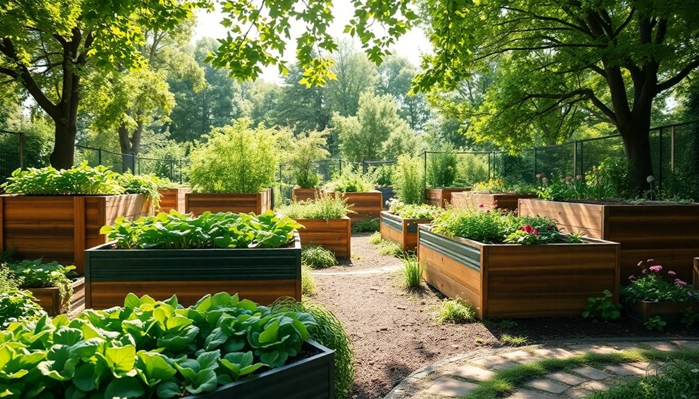 choosing raised garden beds