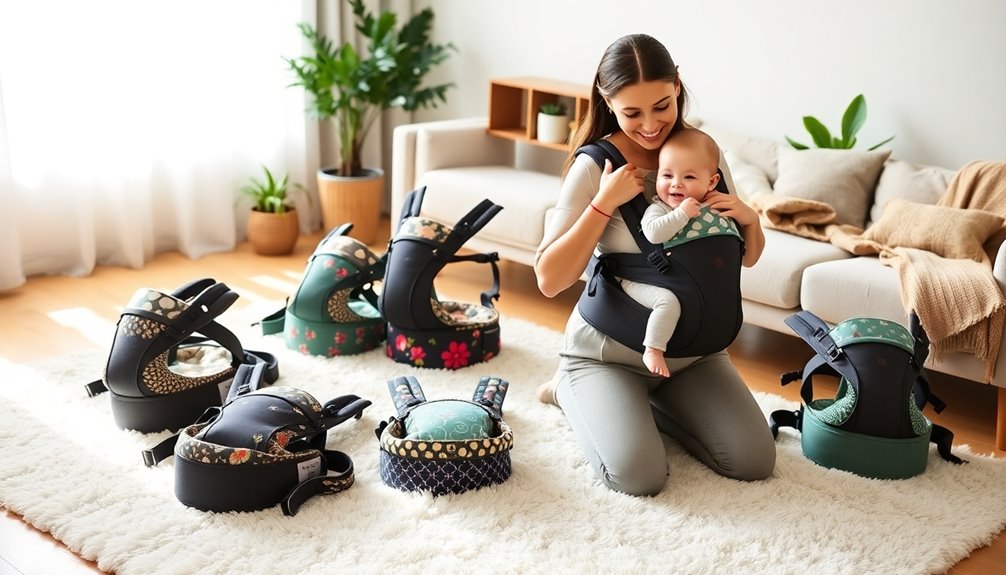 choosing the right baby carrier