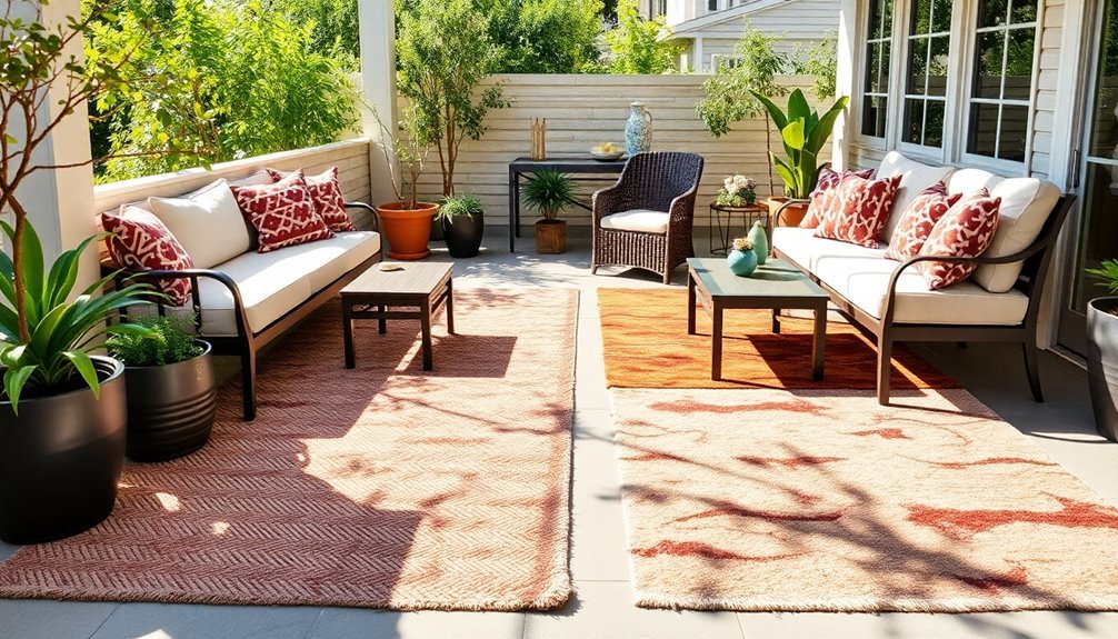 choosing the right outdoor rugs