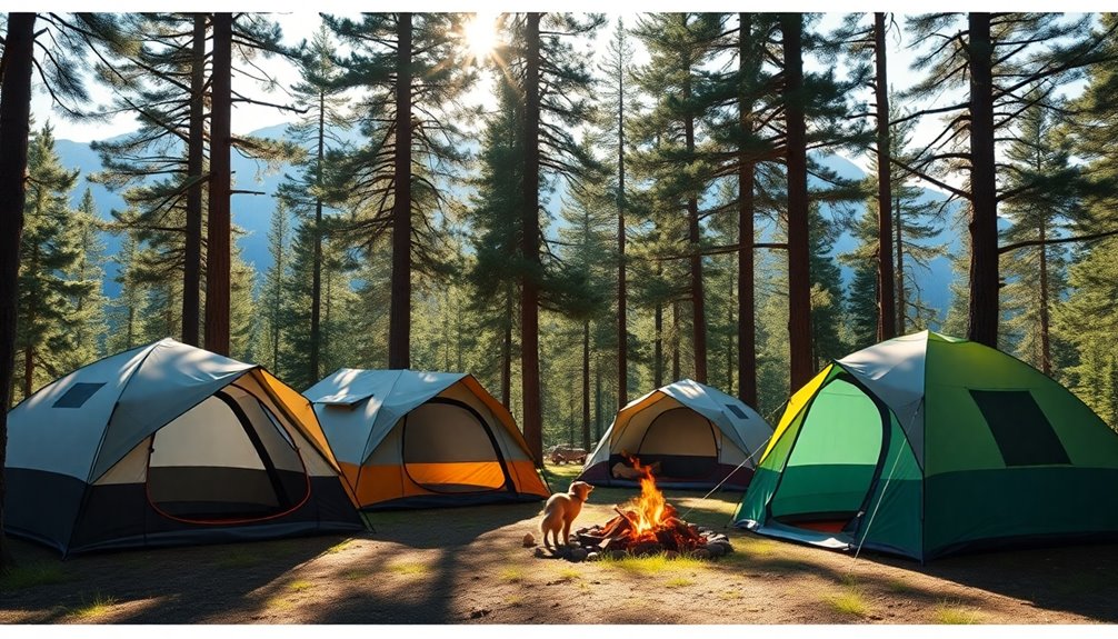 choosing the right tent