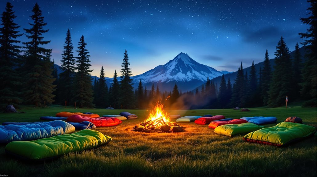cozy adventures with sleeping bags