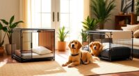 dog crates for comfort