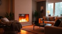 electric fireplaces for warmth