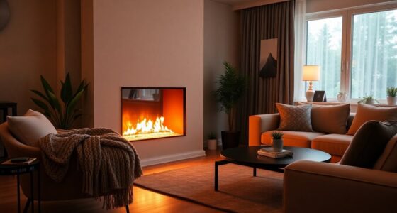 electric fireplaces for warmth