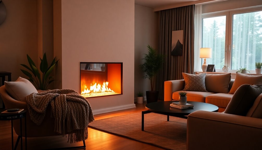 electric fireplaces for warmth