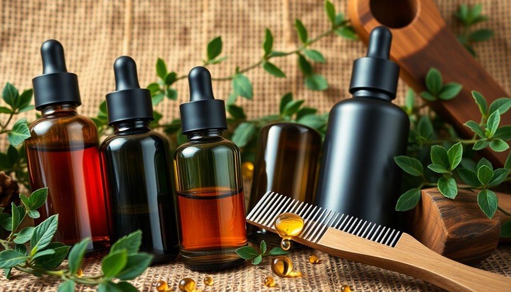 luxurious beard grooming oils