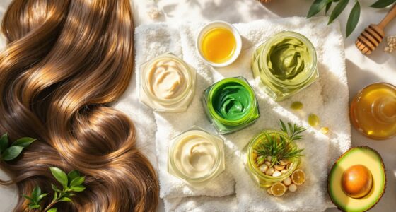 luxurious soft hair masks